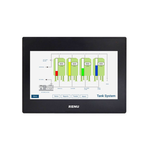 HMI с резистивным сенсорным экраном - FP4070TN-E - Renu Electronics GmbH - встраиваемый / 800x480 / RISC