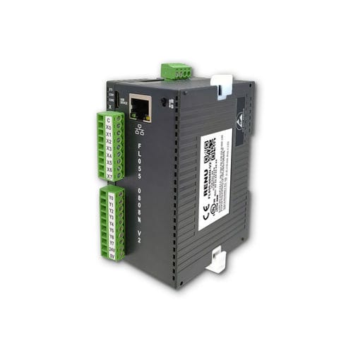 Программируемая автоматическая система на DIN-рейке - FL055-0808N-V2 - Renu Electronics GmbH - микро / аналоговые входы / с цифровыми входами