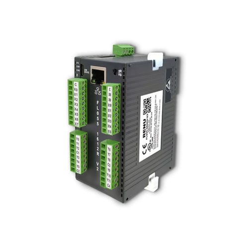 Программируемая автоматическая система на DIN-рейке - FL055-1612R-V2 - Renu Electronics GmbH - с цифровыми входами / 16 E / релейные выходы