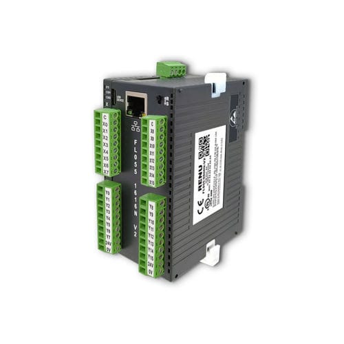 Программируемая автоматическая система на DIN-рейке - FL055-1616N-V2 - Renu Electronics GmbH - 16 E / с цифровыми входами / цифровые выходы