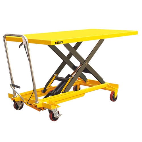 Ножничный подъемный стол - SPT500 - NINGBO RUYI JOINT STOCK CO., LTD - гидравлический / с педалью / мобильный