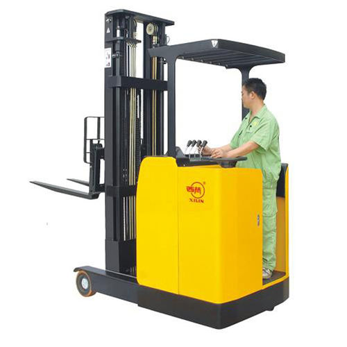 Электрическая подъемная тележка со съемной опорой - CQD15L - NINGBO RUYI JOINT STOCK CO., LTD - со «стоячим» водителем / для узкого прохода / для складов
