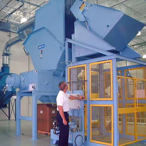 Первичный измельчитель - Dual-Shear® M100 series - SSI Shredding Systems, Inc. - с 2 валами / для отходов / металлический