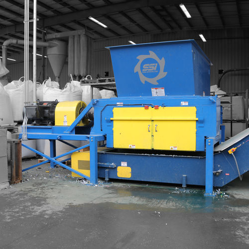 Измельчитель с 1 валом - Uni-Shear® SR500 - SSI Shredding Systems, Inc. - вторичный / для картона / металлический