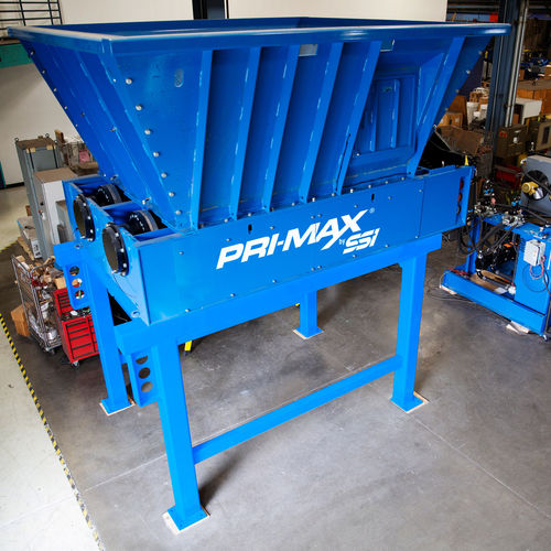 Первичный измельчитель - PRI-MAX® PR4200 - SSI Shredding Systems, Inc. - с 2 валами / металлический / для твердых и сыпучих отходов