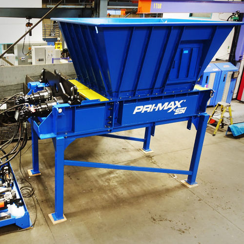 Первичный измельчитель - PRI-MAX® PR2200 - SSI Shredding Systems, Inc. - с 2 валами / бумага / для твердых и сыпучих отходов