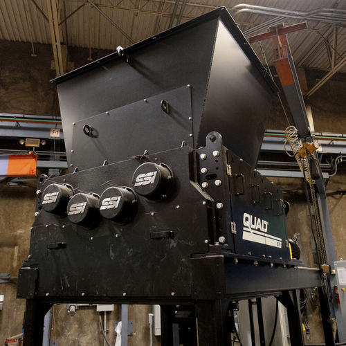 Измельчитель с 4 валами - Quad® Q115 series - SSI Shredding Systems, Inc. - для промышленных отходов / с высоким моментом / с ротационными ножами