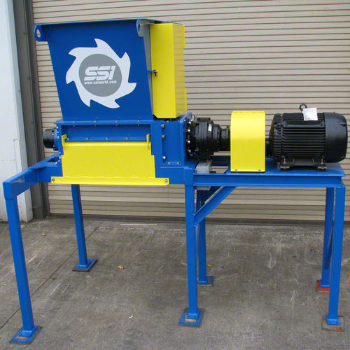 Вторичный измельчитель - Uni-Shear® SR300 - SSI Shredding Systems, Inc. - с 1 валом / бумага / для твердых и сыпучих отходов