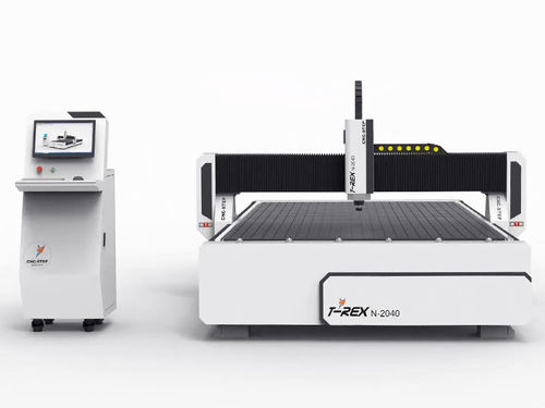 Фрезерный станок с ЧПУ 3 оси - T-Rex N-2040 - CNC-STEP GmbH & Co. KG - вертикальный / для дерева / с рамой