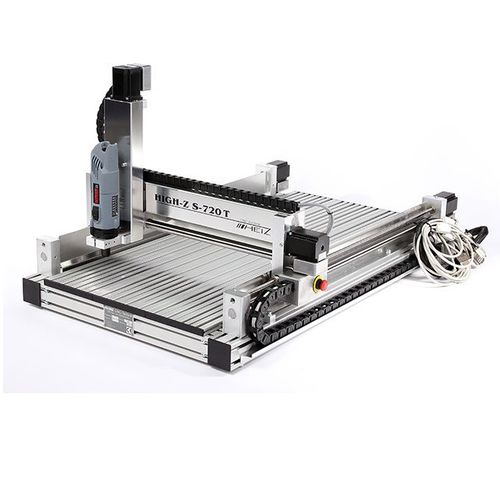Станок для обрезки профилей ЧПУ - HIGH-Z S-720/T - CNC-STEP GmbH & Co. KG - 3 оси / для сверления / высокая скорость