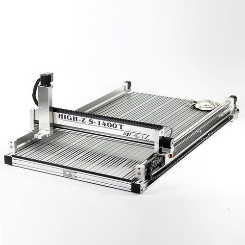 Станок для обрезки профилей ЧПУ - HIGH-Z S-1400/T - CNC-STEP GmbH & Co. KG - 3 оси / высокая скорость