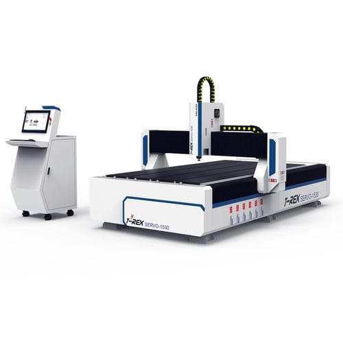 Фрезерный станок с ЧПУ 3 оси - T-Rex Servo-1530 - CNC-STEP GmbH & Co. KG - вертикальный / для дерева / для композитов