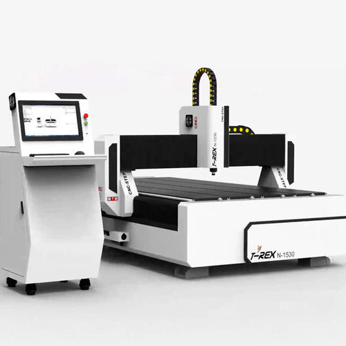 Фрезерный станок с ЧПУ 3 оси - T-Rex N-1530 - CNC-STEP GmbH & Co. KG - вертикальный / для дерева / с рамой