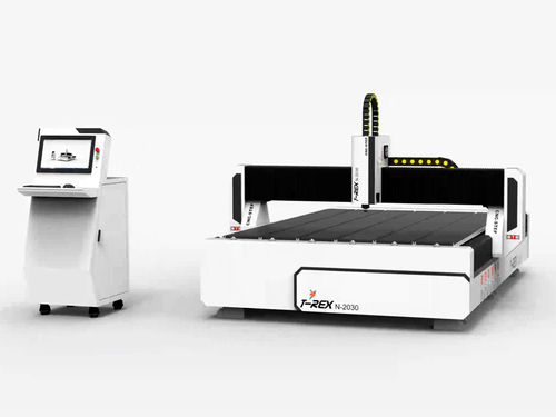 Фрезерный станок с ЧПУ 3 оси - T-Rex N-2030 - CNC-STEP GmbH & Co. KG - вертикальный / для дерева / с рамой