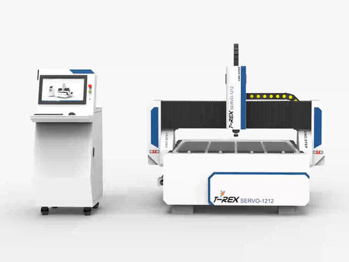 Фрезерный станок с ЧПУ 3 оси - T-Rex Servo-1212 - CNC-STEP GmbH & Co. KG - вертикальный / для дерева / для композитов