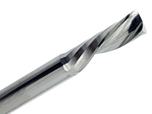 Фрезер твердый карбид - F112 series - CNC-STEP GmbH & Co. KG - для пластиковых материалов / для резки / леворежущий