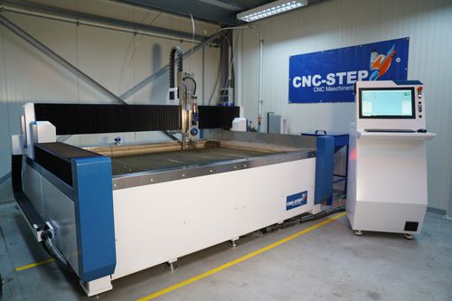 Станок для резки струей воды - HPC-2515 - CNC-STEP GmbH & Co. KG - для стали / для камня / для профилей