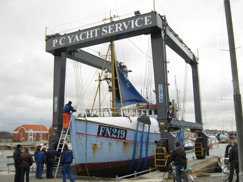 Самоходный козловой кран - BHT 100 - Ascom SpA - для использования на морских судах
