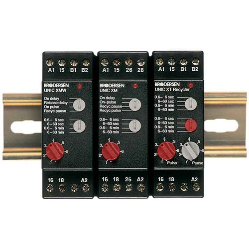 Электронный таймер - X-Timers - Brodersen Systems - многофункциональный / на DIN-рейке / для общего применения