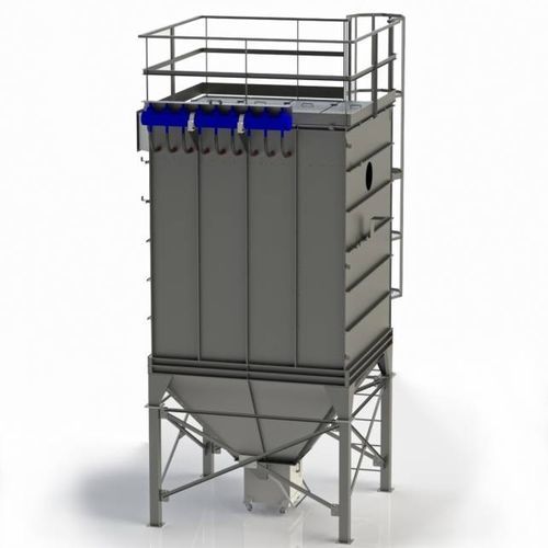 Фильтр для пыли - GIM-HT - dena aspirazioni industriali - сумка / для разделения / из гальванизированной стали
