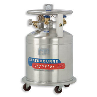 Dewar для лабораторий - Cryostor 30 - Statebourne Cryogenics Ltd. - для жидкого азота / для хранения / из нержавеющей стали