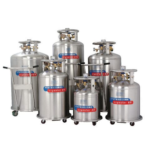 Dewar для лабораторий - Cryostor 400 - Statebourne Cryogenics Ltd. - для жидкого азота / для хранения / из нержавеющей стали