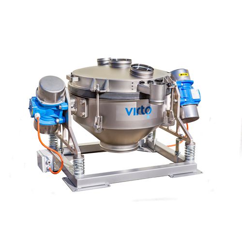 Вибрационное круговое грубое сито - CS 065.1 - CS 095.1 - CS 120.1 - Virto Group - вибрирующее / для порошков / одноуровневое