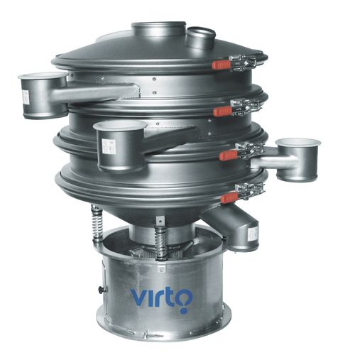 Вибрационное круговое грубое сито - VPB 500-800 1-3X - Virto Group - для порошков