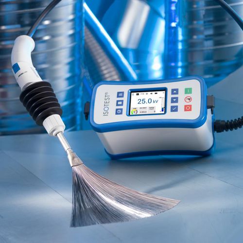 Детектор пористости для покрытия - ISOTEST® inspect pro - ELMED Dr. Ing. Mense GmbH - с щеткой / переносной / высокого напряжения