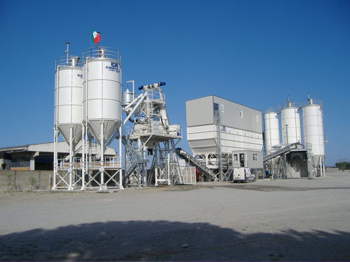 Стационарная бетоносмесительная установка - EURO DP MAX 2T  - EUROMECC