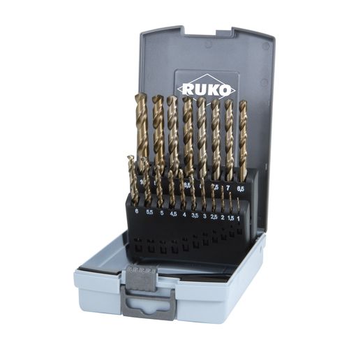 Цельный комплект сверл - 21521 series - RUKO GmbH Präzisionswerkzeuge - для стали / для нержавеющей стали / для алюминия