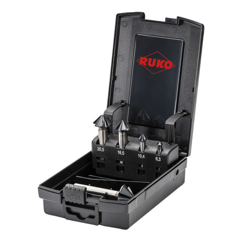 Фреза для расточки комплект - ULTIMATECUT 4S RUnaTEC 102891EPRO - RUKO GmbH Präzisionswerkzeuge - цельный / для галтовки / для скашивания кромок
