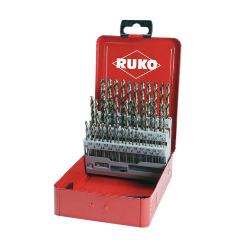 Цельный комплект сверл - 21521 series - RUKO GmbH Präzisionswerkzeuge - для стали / для нержавеющей стали / для алюминия