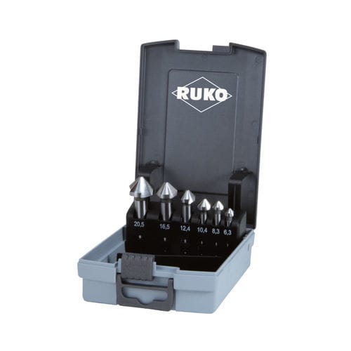 Цельный фреза для расточки - 1021 series - RUKO GmbH Präzisionswerkzeuge - для галтовки / КНБ / HSSE-Co 5