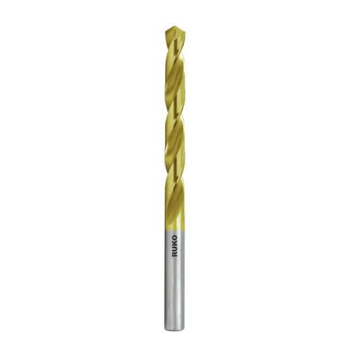 Цельное сверло - 2500675T - RUKO GmbH Präzisionswerkzeuge - из быстрорежущей стали / HSS-TiN / с покрытием