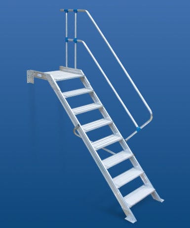 Фиксированная стремянка - 10205 series - European Special Ladders, S.A. (ESLA) - из алюминия