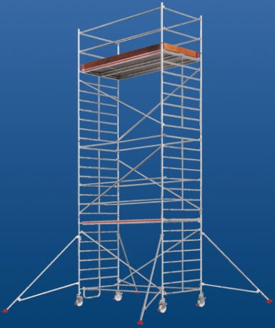 Переносная вышка-тура - 6373 series - European Special Ladders, S.A. (ESLA) - для фасада / модульная