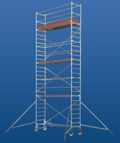 Переносная вышка-тура - 6371 series - European Special Ladders, S.A. (ESLA) - для фасада / модульная