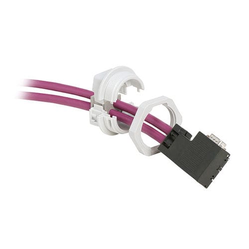 Кабельная втулка из двух частей - KVT series  - icotek GmbH & Co. KG - из поликарбоната / IP54 / самозатухающая