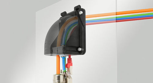 Пластина кабельного ввода IP65 - KEL-FW series - icotek GmbH & Co. KG - IP64 / под углом 90° / IP55