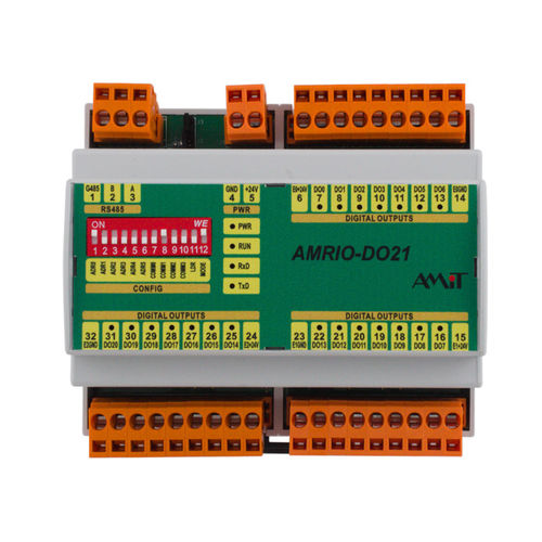 Смещенный модуль входа/выхода - AMRIO series - AMiT, spol. s r.o. - цифровой / аналоговый / ModBUS RTU