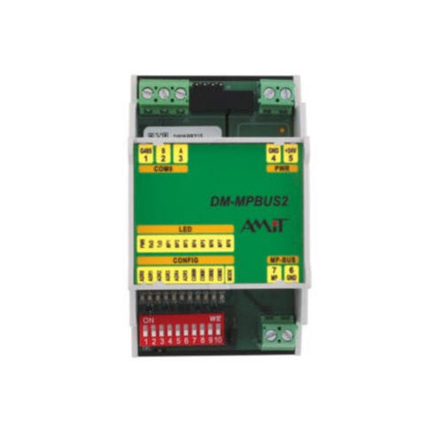 Коммуникационный преобразователь - DM-MPBUS2 - AMiT, spol. s r.o. - протокола / RS-485 / ModBUS RTU