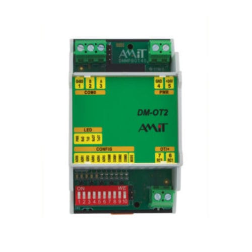 Коммуникационный преобразователь - DM-OT2 - AMiT, spol. s r.o. - протокола / RS-485 / ModBUS RTU