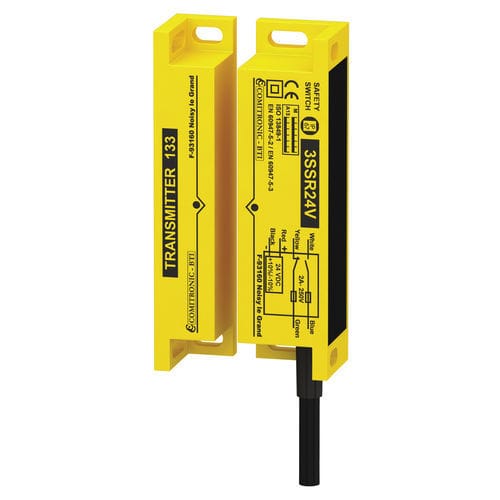 Аварийный переключатель - FURTIF 3SSR24V - COMITRONIC - BTI - однополюсный / IP67 / безопасный закодированный