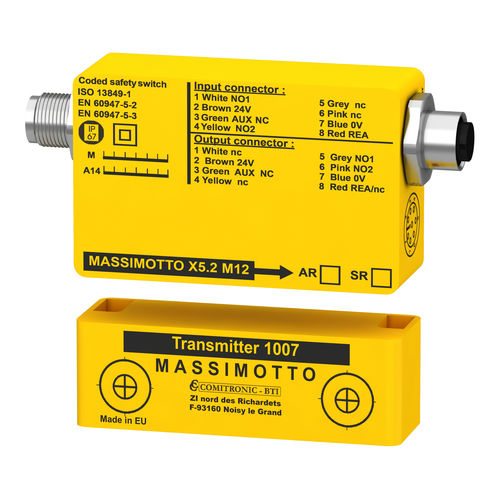 Аварийный переключатель - MASSIMOTTO X5 series - COMITRONIC - BTI - однополюсный / SIL 2 / IP67
