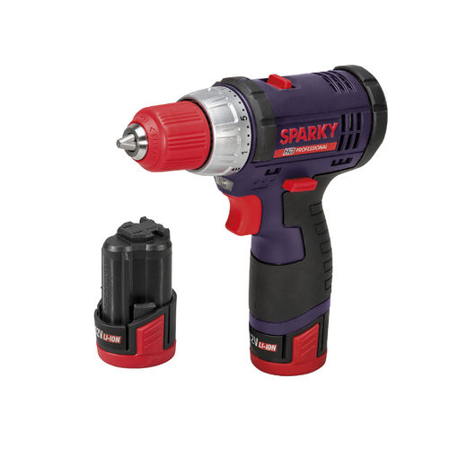 Дрель шуруповерт - BR2 12Li-C HD - SPARKY Power Tools - беспроводная / компактная