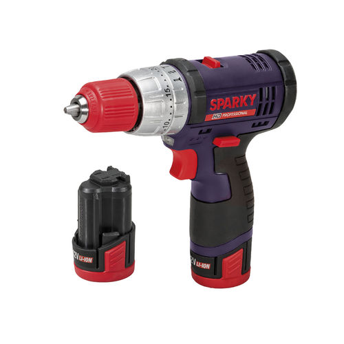 Дрель шуруповерт - BUR2 12Li-C HD - SPARKY Power Tools - беспроводная / компактная / с регулируемой скоростью