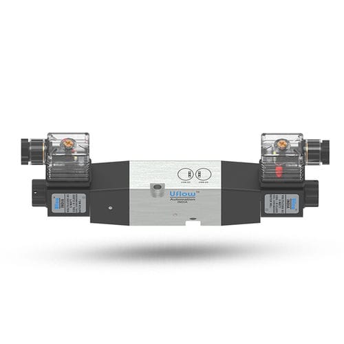 Пневматический распределитель с выдвижным ящиком - DCC- K1RV1 - UFLOW AUTOMATION - с ручным приводом / 3/2 каналов / 5/2 канала