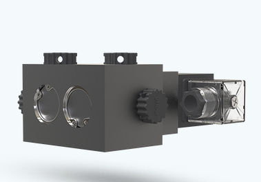 Электромагнитный клапан с контролируемым приводом - DCP-1G23T070 - UFLOW AUTOMATION - 5 каналов / воздух / пламестойкий
