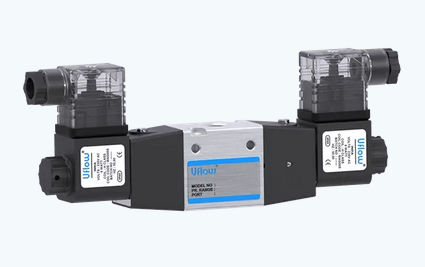 Пневматический распределитель с выдвижным ящиком - DCS-C series - UFLOW AUTOMATION - с пневматическим приводом / 3/2 каналов / из алюминия